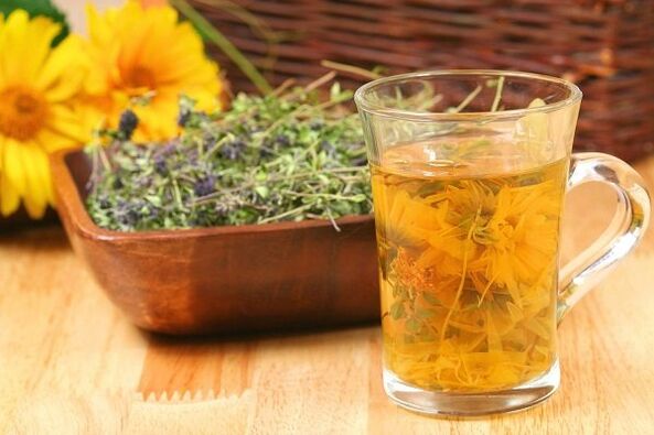 Décoction à base de plantes pour la prostatite calcaire